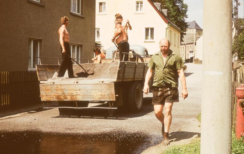 Strassenerneuerung 1974 07
