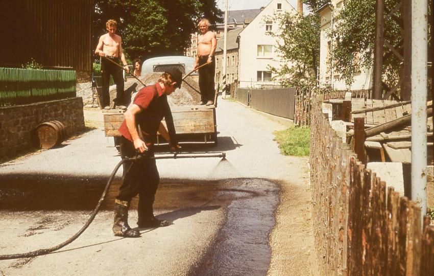 Strassenerneuerung 1974 02