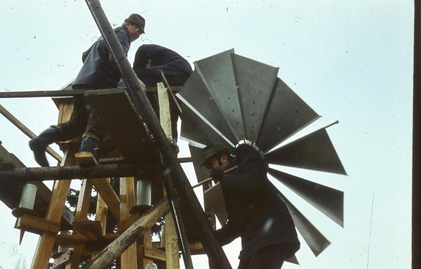 1971 Aufbau Pyramide 006