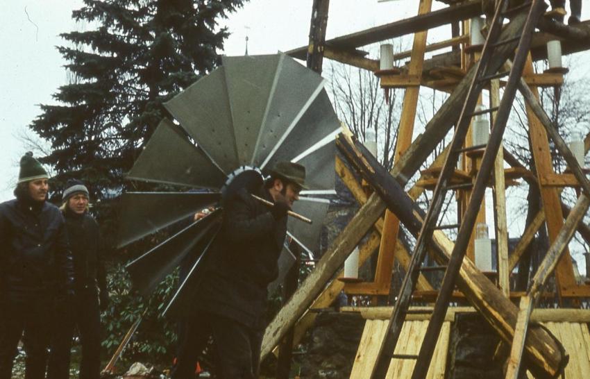 1971 Aufbau Pyramide 007