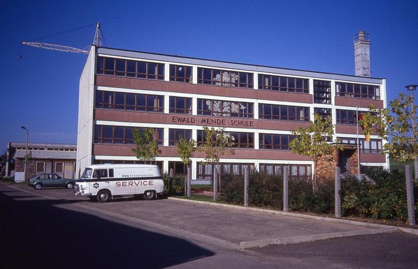 Grundsteinlegung Mittelschule 1987 10 1