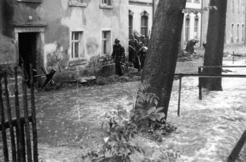 Hochwasser Juli 1954 Seifert Haus