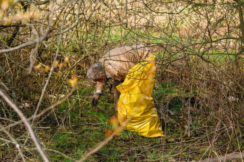 Müllsammlung Bornwald  21 04 2023 007