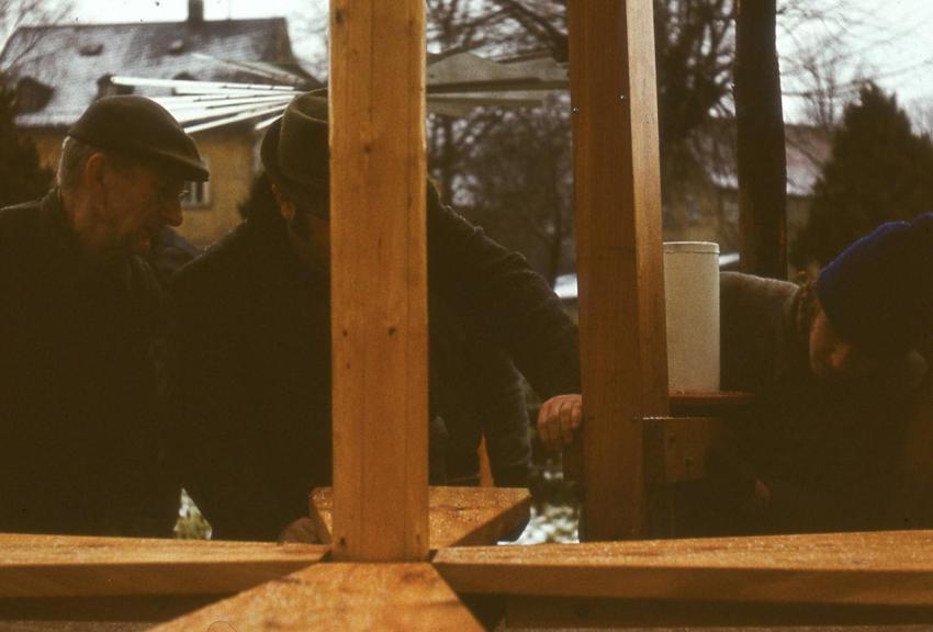 1971 Aufbau Pyramide 003