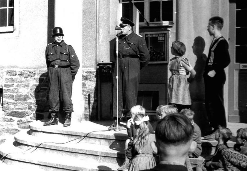 Wettkampf 1959 Sportplatz Grossolbersdorf 016