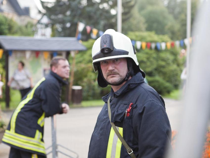 Feuerwehr Grossolbersdorf Schauübung 18 08 2001 086