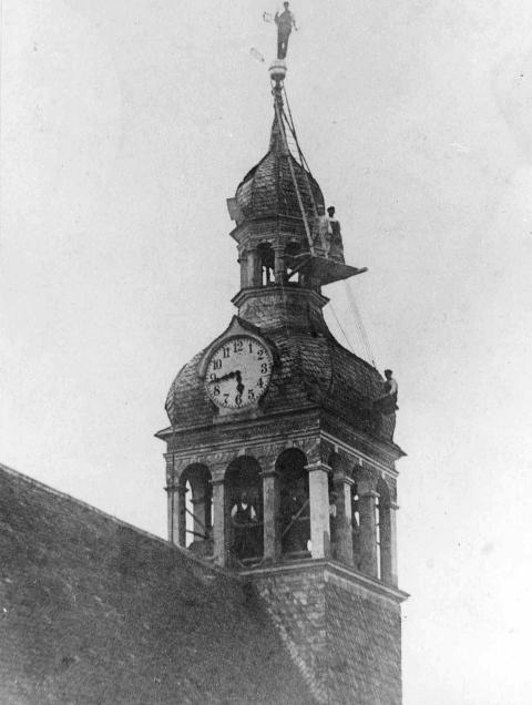 Turmreparatur 1912 02