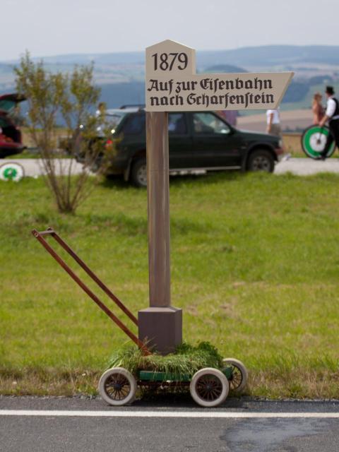 Aufstellung Festumzug 005 2011 Generationstreffen Heimatfest