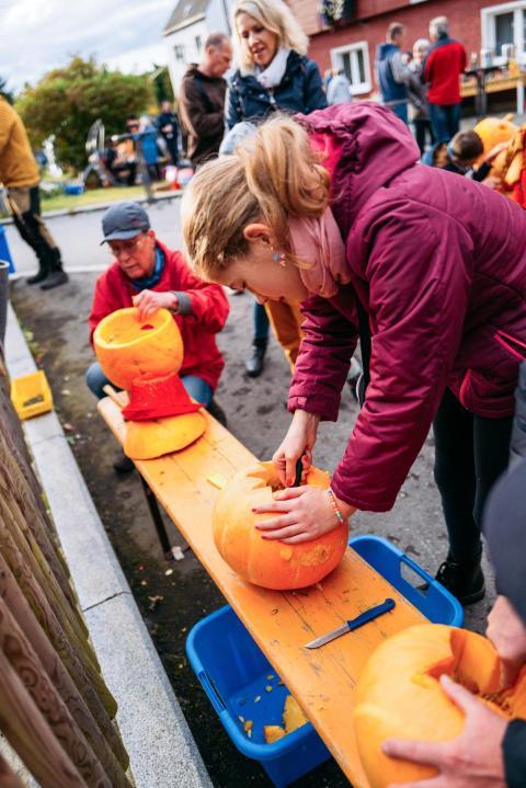 Kürbisschnitzen 14 10 2023  14