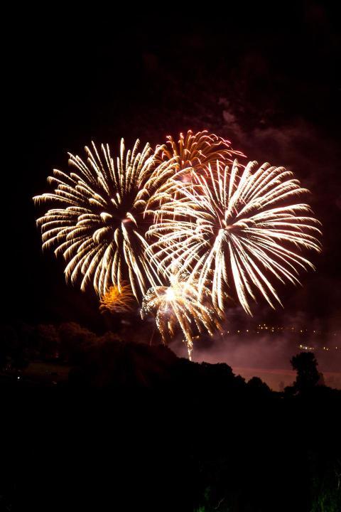 Heimatfest Feuerwerk004 2011 Generationstreffen Heimatfest