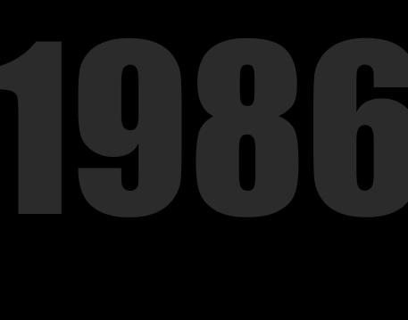 Das Jahr 1986
