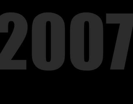 Das Jahr 2007